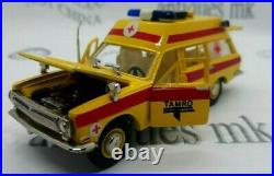 Volga. Gaz 24. Reanimobile. Ambulance. USSR 143! Diecast. Scale model