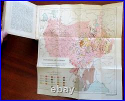 Volga Russia Soviet Union Travel Guide 1925 rare tourist info book with 25+ maps