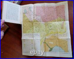 Volga Russia Soviet Union Travel Guide 1925 rare tourist info book with 25+ maps