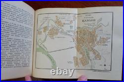 Volga Russia Soviet Union Travel Guide 1925 rare tourist info book with 25+ maps