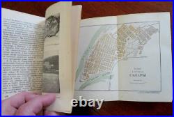 Volga Russia Soviet Union Travel Guide 1925 rare tourist info book with 25+ maps