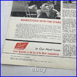 Vtg 1965 Sport in the USSR #25 Cold War Magazine Soviet Union Boxing Moscow