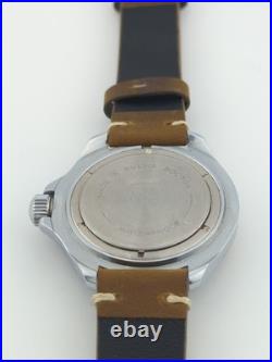Vtg 40mm Mechanical Wind Watch Vostok Komandirskie Submarine Soviet Union USSR
