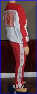 Vtg Original Rare Russian Soviet Union Cccp Olympics Training Jogging Running