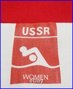 Vtg Original Rare Russian Soviet Union Cccp Olympics Training Jogging Running