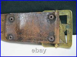 WW2 Original Officers Belt Model 1935 M-35 Extremely Rare Soviet Union USSR RKKA