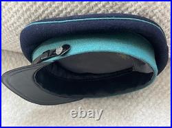 WW2 Russian Soviet Union USSR POLICE Militia Officer's Visor Hat. Orig