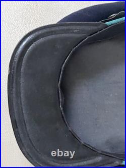 WW2 Russian Soviet Union USSR POLICE Militia Officer's Visor Hat. Orig