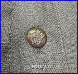 WW2 Soviet Union Border Guards Gymnastyorka Shirt Uniform Wound Stripes REPRO