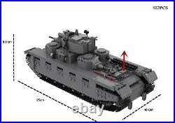 WW2 USSR Soviet Union Russian T-35 heavy tank World War 2 II moc Russia blocks