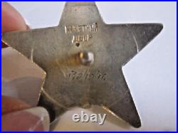 WWII Russian Soviet Union Army Order of the Red Star Uniform Badge