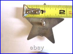 WWII Russian Soviet Union Army Order of the Red Star Uniform Badge