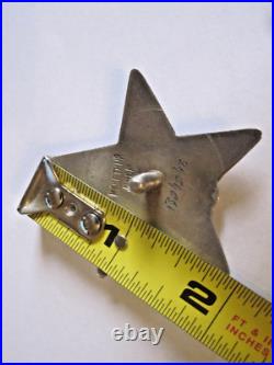 WWII Russian Soviet Union Army Order of the Red Star Uniform Badge