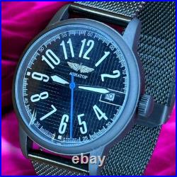 Watch Mechanical Aviator Wrist Raketa Russian Vintage Soviet USSR Military Pilot